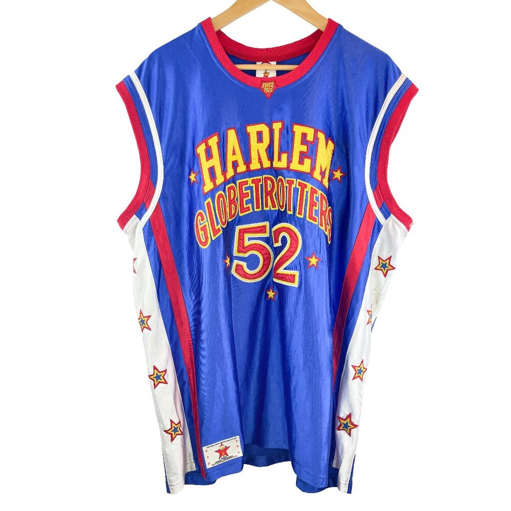 Vintage Harlem Globetrotters 52 Big Easy Sleeveless Jersey sz XL